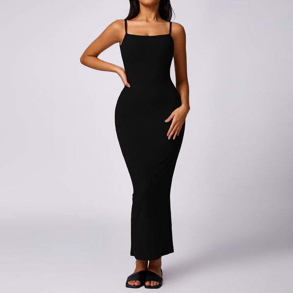 PETITE LONG SLIP MAXI DRESS